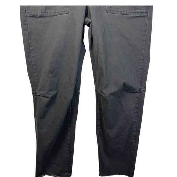 Banana Republic Utility Girlfriend Chino Ankle Pants New Eclipse Coal Size 10 - Picture 8 of 13